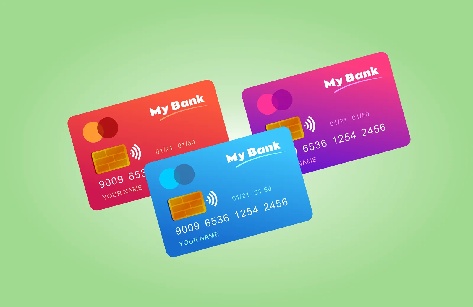 Prepaid cards representing Canadian gift cards bought with crypto